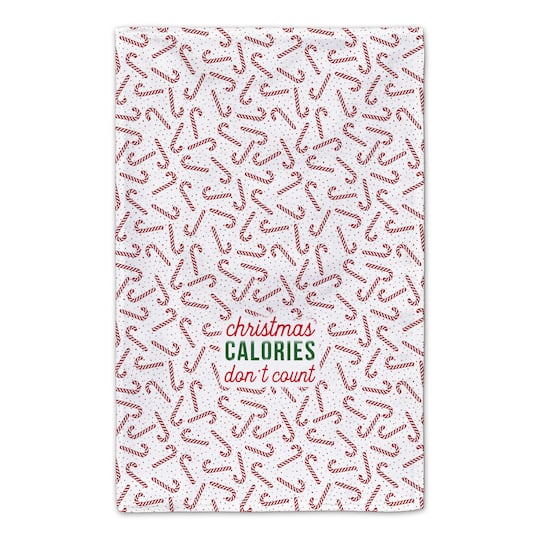 Christmas Calories Don't Count Tea Towel Set